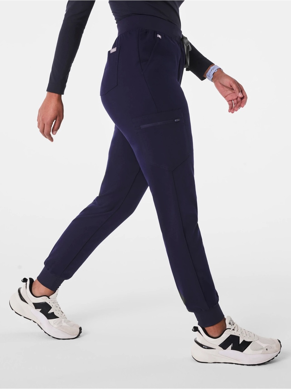FIGS Navy Zamora High Rise Jogger Scrub Pants **Tall!